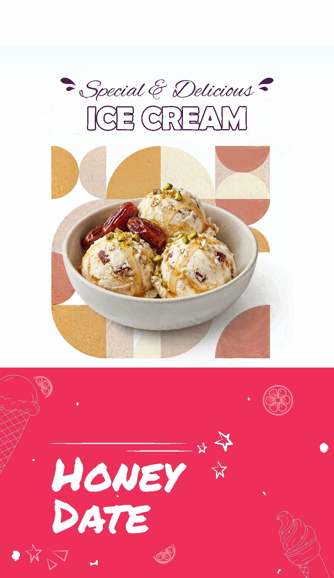 Ice Cream Banner Mobile 3